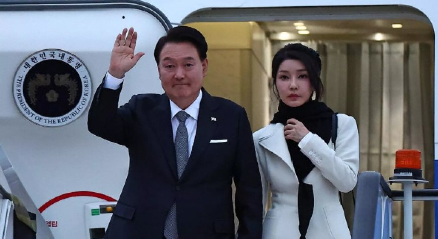 The President of South Korea apologizes for his wife's "unwise behavior."