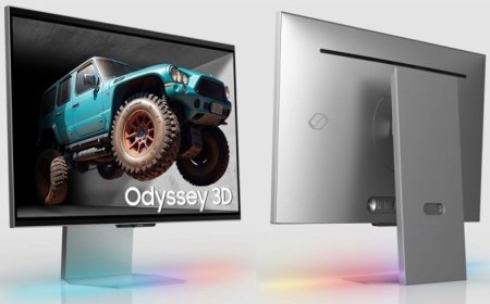 Samsung offers an immersive gaming monitor that doesn't require 3D glasses