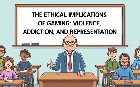The Ethical Implications of Gaming: Violence, Addiction, and Representation