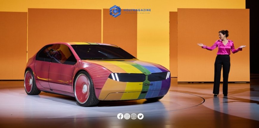 BMW Unveils i Vision Dee: The World’s First Color-Changing Car