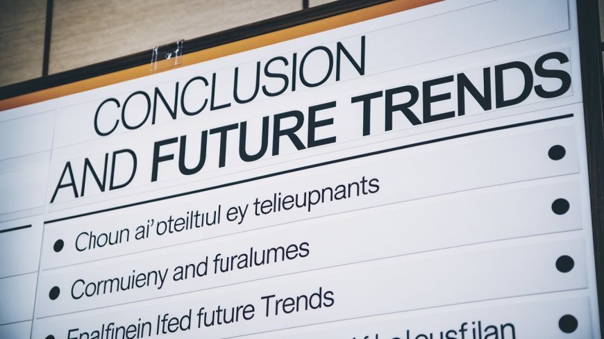 Conclusion and Future Trends