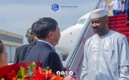 Malian President Arrives in Beijing for the 2024 FOCAC Summit