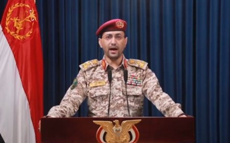 Houthi Military Spokes Announces Missile Strike on Israeli Target (video)