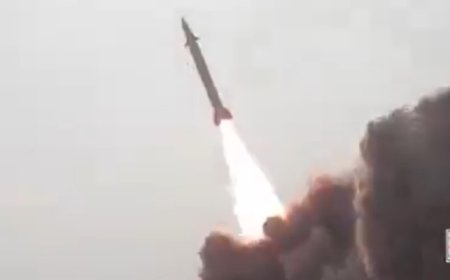 Yemen's Houthi Forces Launch Historic Hyp Missile Attack on Israeli Military Site (video)