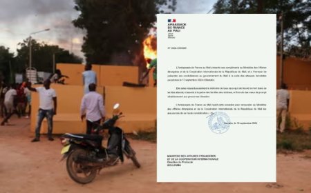 French Embassy Expresses Condolences Following Terrorist Attacks in Bamako