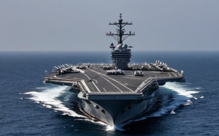 US Navy Maintains Strong Presence in Middle East: Two Carrier Strike Groups Deployed Indefinitely