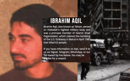 Israel Strikes Beirut, Targets Top Hezbollah Commander Ibrahim Aqil