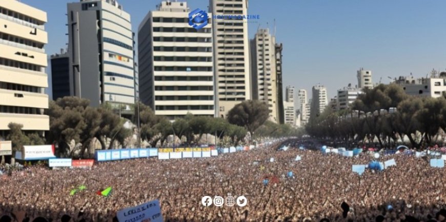 Thousands Rally in Tel Aviv Demanding Netanyahu's Resignation and Gaza Ceasefire