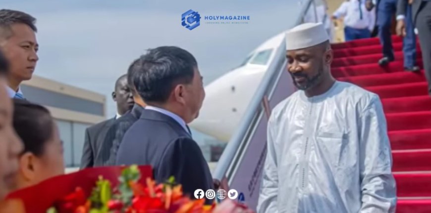 Malian President Arrives in Beijing for the 2024 FOCAC Summit