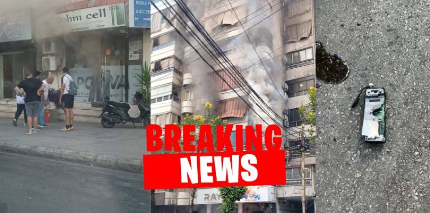 Breaking News: New explosions across Lebanon Other devices including car radios appear to be to blame (VIDEO)