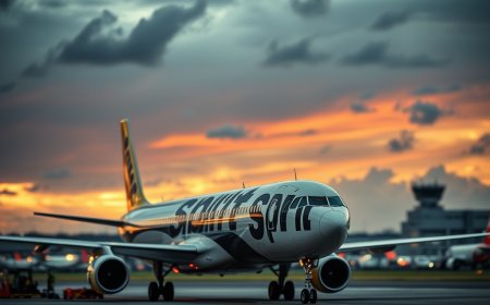 Spirit Airlines Files for Chapter 11 Bankruptcy Protection Amid Financial Struggles