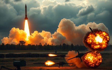 Russia and Ukraine Engage in Escalating Missile Conflict