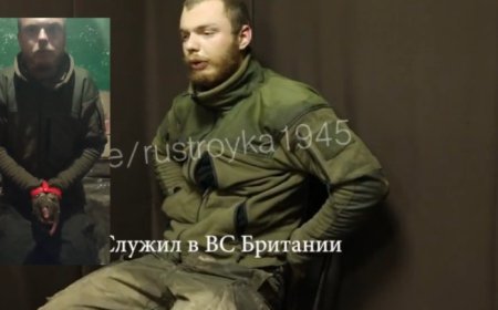 Russians Capture British Army Member James Scott Anderson in Kursk Region (video)