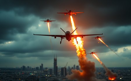 Hezbollah Launches Drone and Missile Attacks on Israel: A Escalating Conflict (videos)