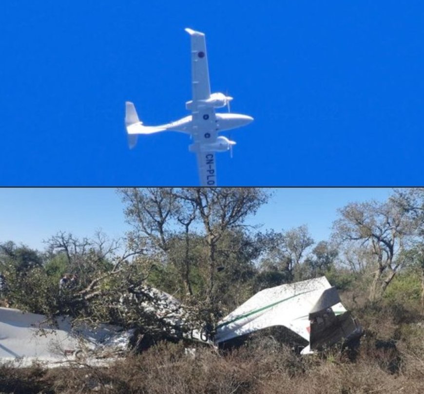 Tragedy Strikes at Benslimane Air Base: Two Royal Air Force Officers Killed in Training Plane Crash