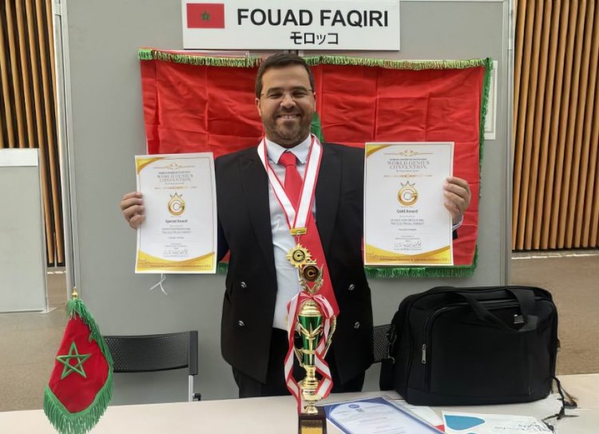 Moroccan Inventor Fouad Faqiri Wins Gold Medal at Seoul International Invention Fair