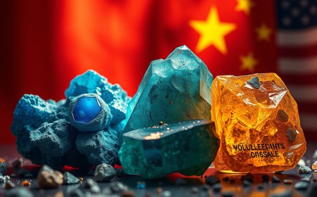 China Imposes Ban on Critical Mineral Exports to the U.S.