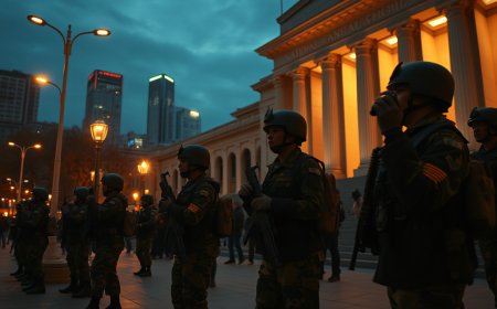 South Korea in Crisis: Army Deploys in Seoul as President Imposes Martial Law