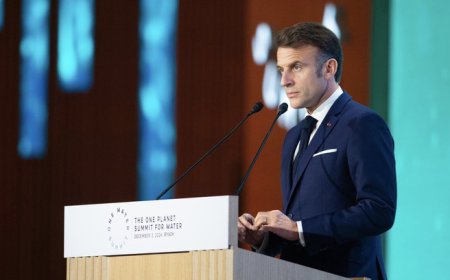 Summit "One Water": The French President praises Morocco for its water management