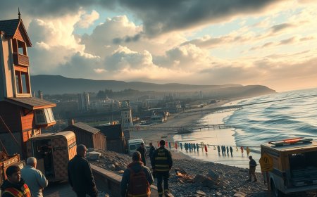 Powerful Earthquake Shakes Northern California Coast, Prompting Brief Tsunami Warning