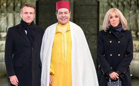 SAR Prince Moulay Rachid represents SM the King at the ceremony for the reopening of Notre-Dame Cathedral in Paris.