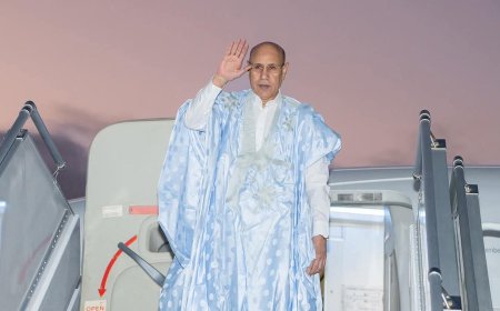 Breaking news/ Mauritanian President Makes Unannounced Visit to Morocco