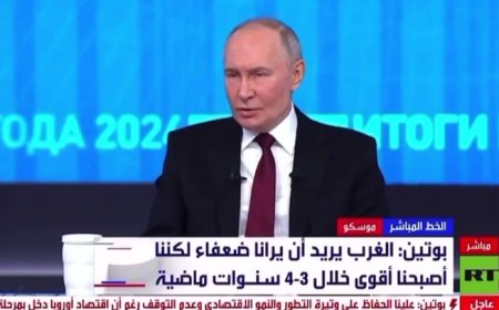 Putin Comments on Rebel Takeover of Aleppo (video)
