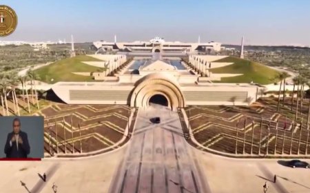 Egypt Unveils Grandiose New Presidential Palace in Administrative Capital (video)