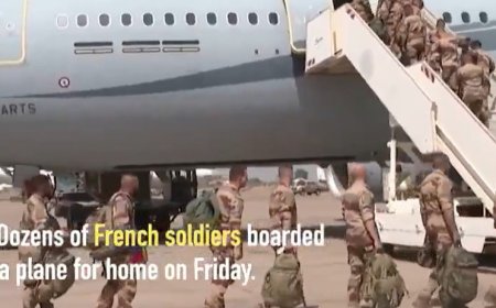 French Forces Begin Withdrawal from Chad (video)