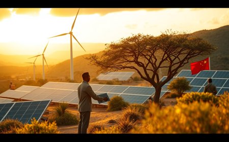 China Pledges Over $50 Billion to Africa, Focusing on Green Energy Projects