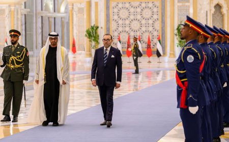 King Mohammed VI Begins Private Visit to the United Arab Emirates