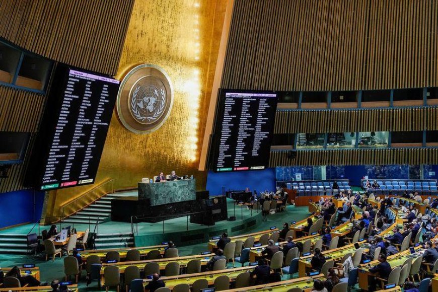 Moroccan Sahara: The UN GA reaffirms the exclusivity of the UN's political process.