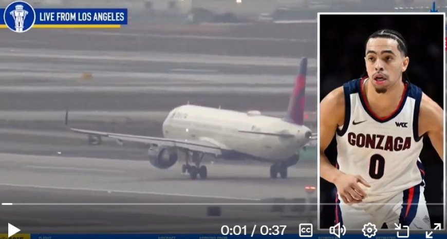 Near-Miss Incident at LAX: FAA Investigates Close Call Involving Gonzaga Basketball Team (video)