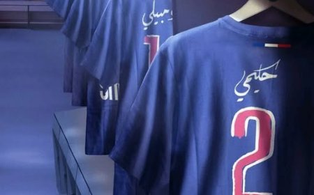 Paris Saint-Germain to Wear Arabic Player Names in Super Cup