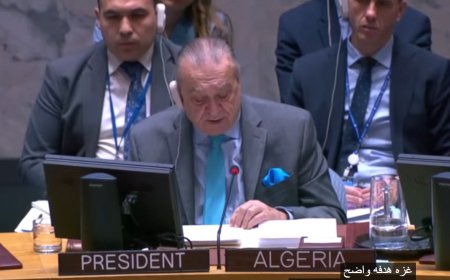 Video: Algeria from the Security Council podium: "Thank you, Israel"