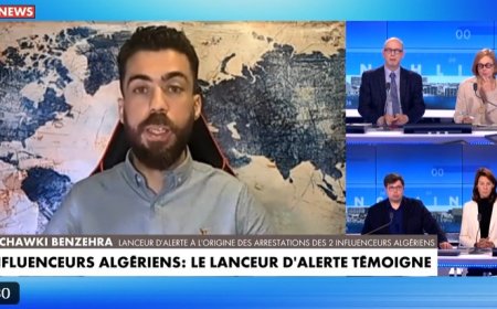 'Chawki Ben Zahr' Criticism of Hate Speech by Algerian Political Refugee in France (video)