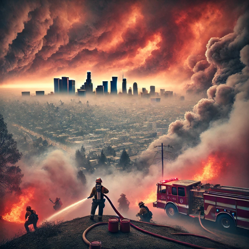 (Los Angeles fires) Alarming Concerns About Fire Management in Los Angeles (video)