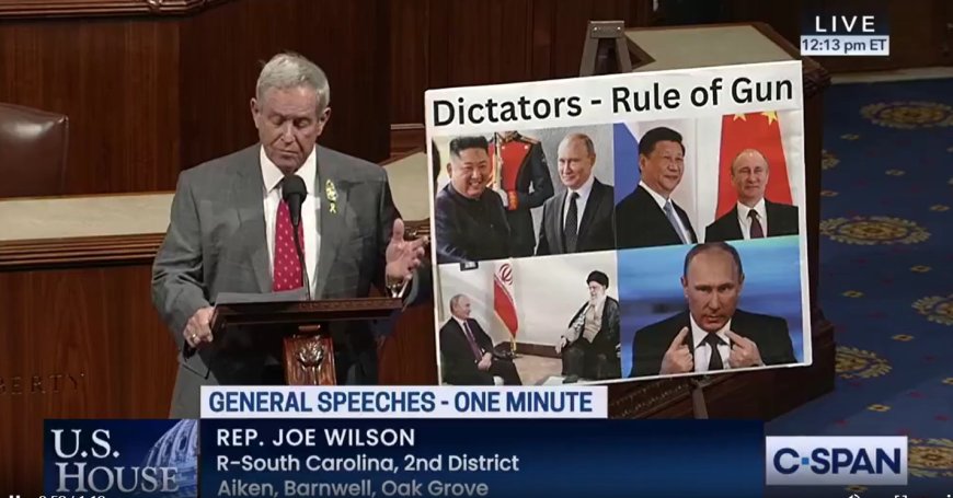 Republican Joe Wilson Accuses Algeria's Allies of Destabilizing West Africa and Morocco (video)