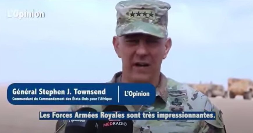 General Stephen J. Townsend: Moroccan Armed Forces Meet NATO Standards (video)