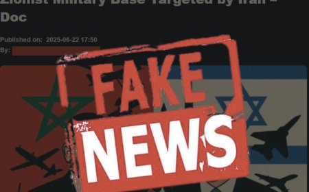 Disinformation Alert: Fake Document Claims Moroccan Officers Killed in Israel